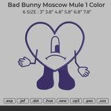 Bad Bunny Moscow 1 Color