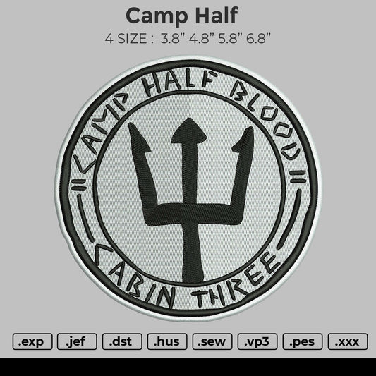 Camp Half Embroidery
