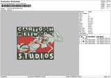 Cartoon 0705 Embroidery File 6 sizes