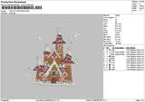 Castle 2409 Embroidery File 6 sizes