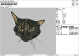 Cat 2403a Embroidery File 6 sizes