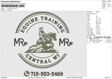 CENTRAL WI Embroidery File 6 size