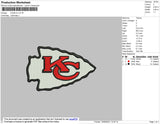 Chiefs KC Embroidery