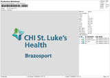 Chi St Embroidery File 6 sizes