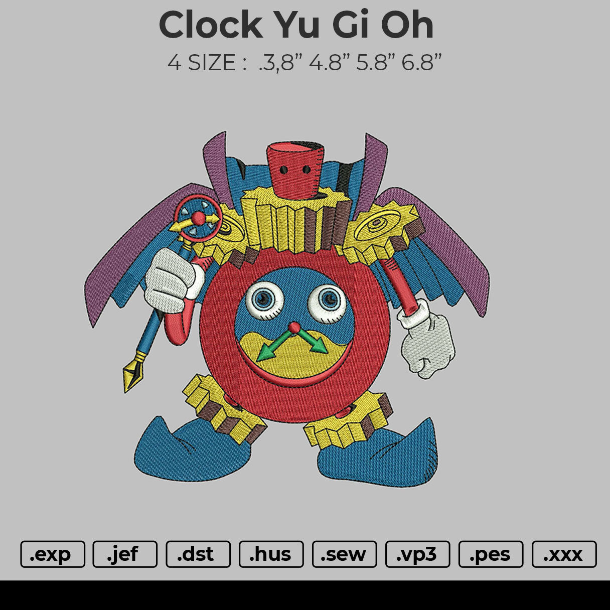 Clock Yu Gi Oh