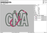 Cnatext App Embroidery File 6 sizes