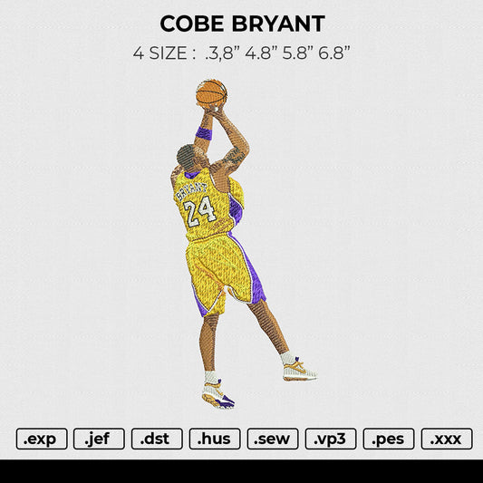 COBE BRYANT Embroidery