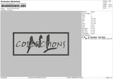 Collections Embroidery File 6 sizes