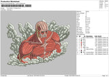 Colossal Titan Embroidery