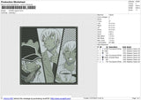 CONAN Square Embroidery File 6 size