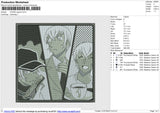 CONAN Square Embroidery File 6 size