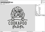 Cookapootext V2 Embroidery File 6 sizes