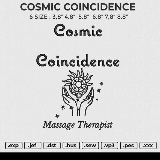COSMIC COINCIDENCE Embroidery File 6 size