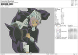 Crona Embroidery File 6 sizes
