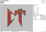 Ct Embroidery File 6 sizes