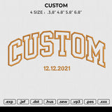 CUSTOM Embroidery