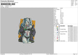 Cybermix Embroidery File 6 sizes