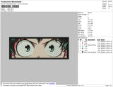 Deku Rectangle Embroidery