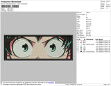 Deku Rectangle Embroidery