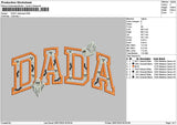 Dada Halloween 2807 Embroidery File 6 sizes