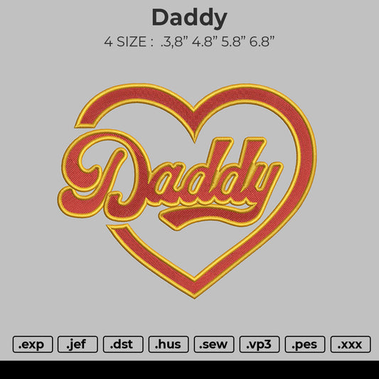 Daddy Embroidery