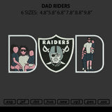 Dad Photoflat 1810 Embroidery File 6 sizes