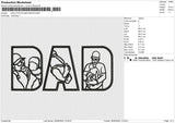 DAD_PHOTOLINE070624-B Embroidery File 6 size