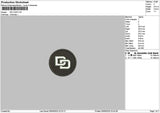 Dd Circle Embroidery File 6 sizes