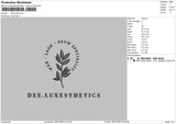 Dee Luxe Embroidery File 6 sizes