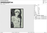 DENJI RECTANGLE Embroidery File 6 size