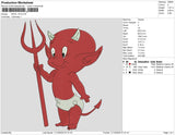 devil v2 Embroidery