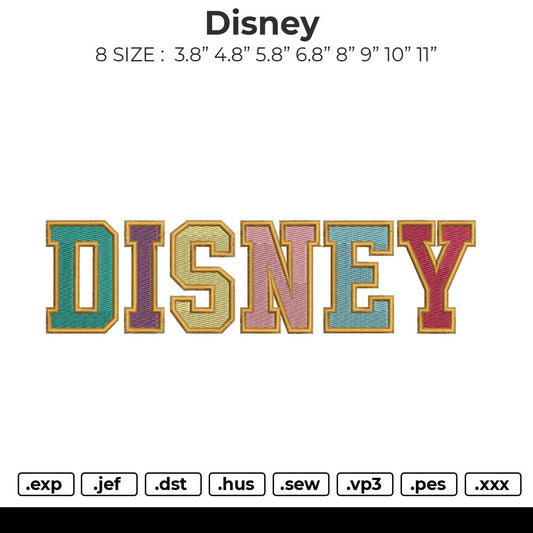 Disney Embroidery