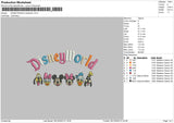 Dword Characther Embroidery File 6 sizes