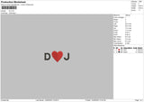 Dj Embroider File 6 sizes