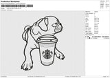 DOG 051023 Embroidery File 6 sizes