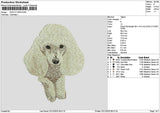 Dog 2112d Embroidery File 6 sizes