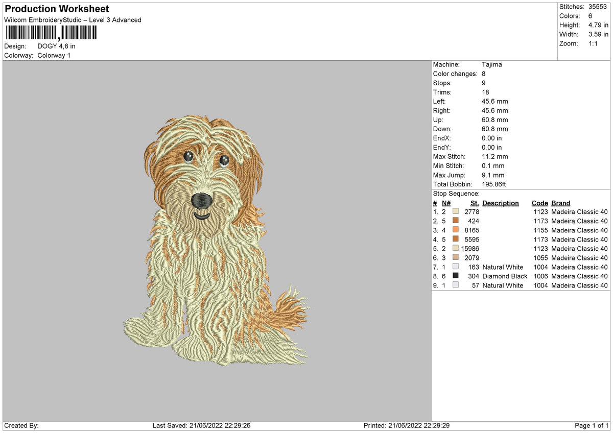 Dogy Embroidery