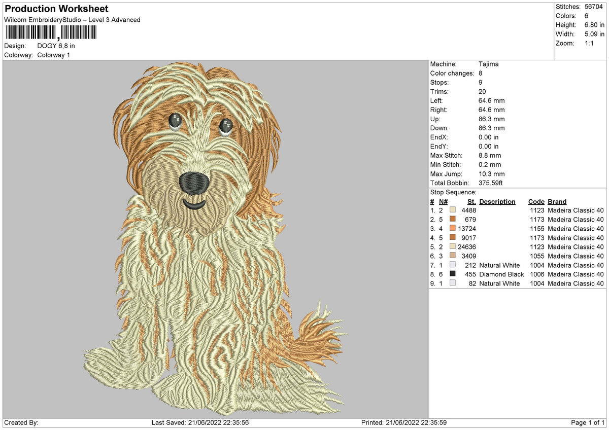 Dogy Embroidery