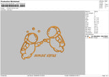Dondetext Embroidery File 6 sizes