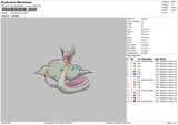 Dragonair Embroidery File 6 sizes