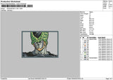 Dragon Rectangle 02 Embroidery File 6 sizes