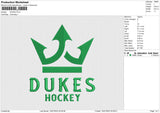 DUKES Embroidery File 6 size