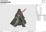 Robot 3024 Embroidery File 6 sizes