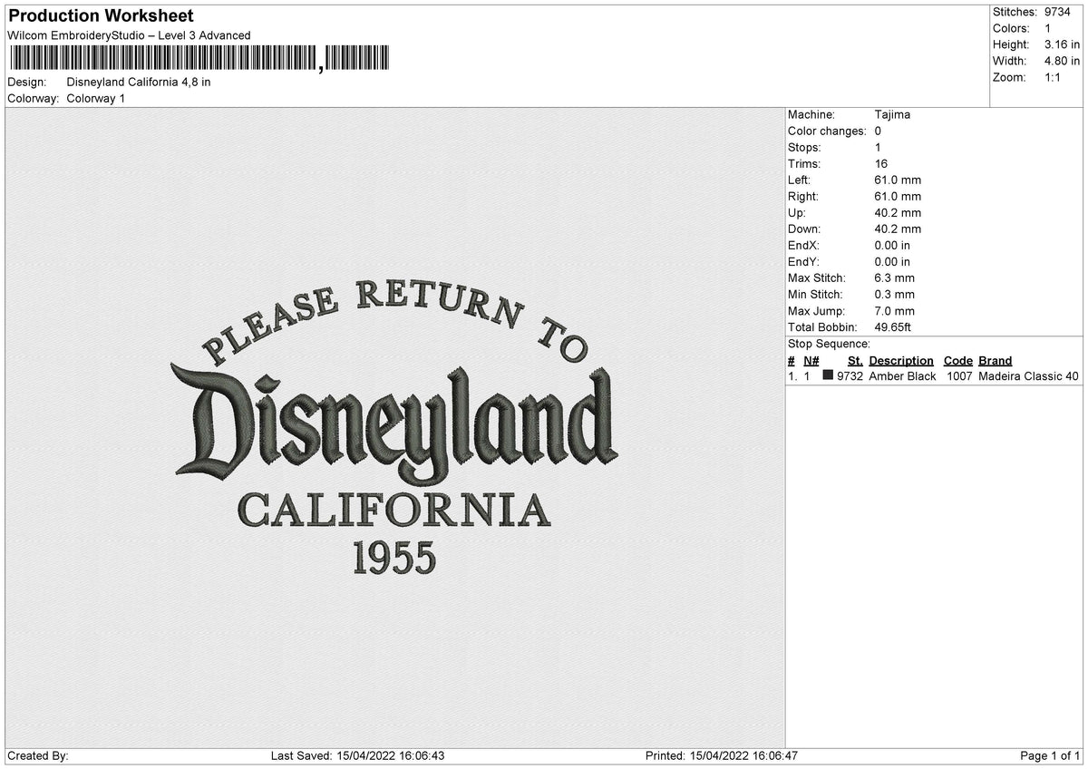 Disneyland California