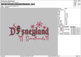Dland Minnie Heart 01 Embroidery File 6 sizes