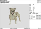 Dog 0812 Embroidery File 6 sizes