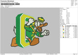 Donladcircle Embroidery FIle 6 sizes