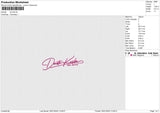 Dorota Embroidery File 6 size