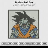Drabon ball Box Embroidery