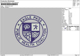 Eaglecircle Embroidery File 6 sizes